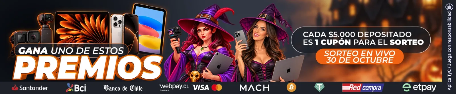 Sorteo del mes en Casino En Casa